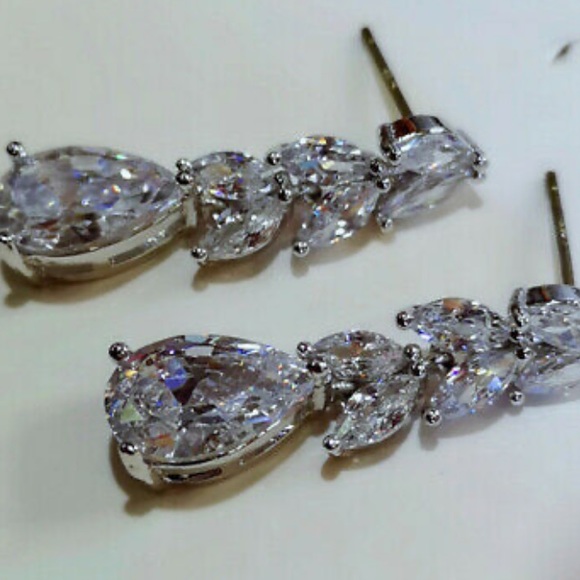 NWT LUXURY sterling silver Earrings - Picture 4 of 5